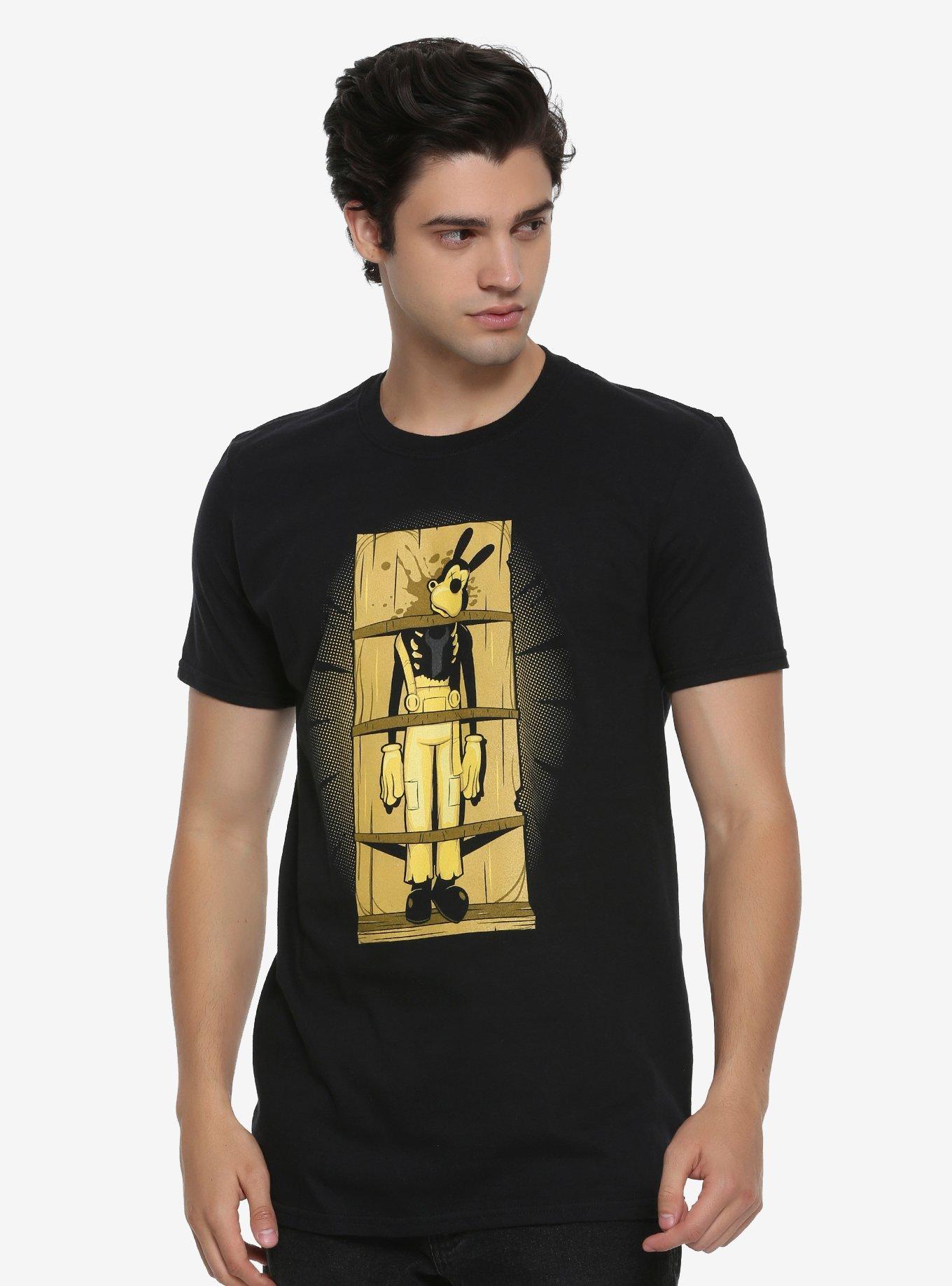 Bendy And The Ink Machine Boris Rib Cage T-Shirt Hot Topic Exclusive, , alternate