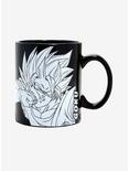 Dragon Ball Z Goku Vs. Goku Black Black & White Mug, , alternate