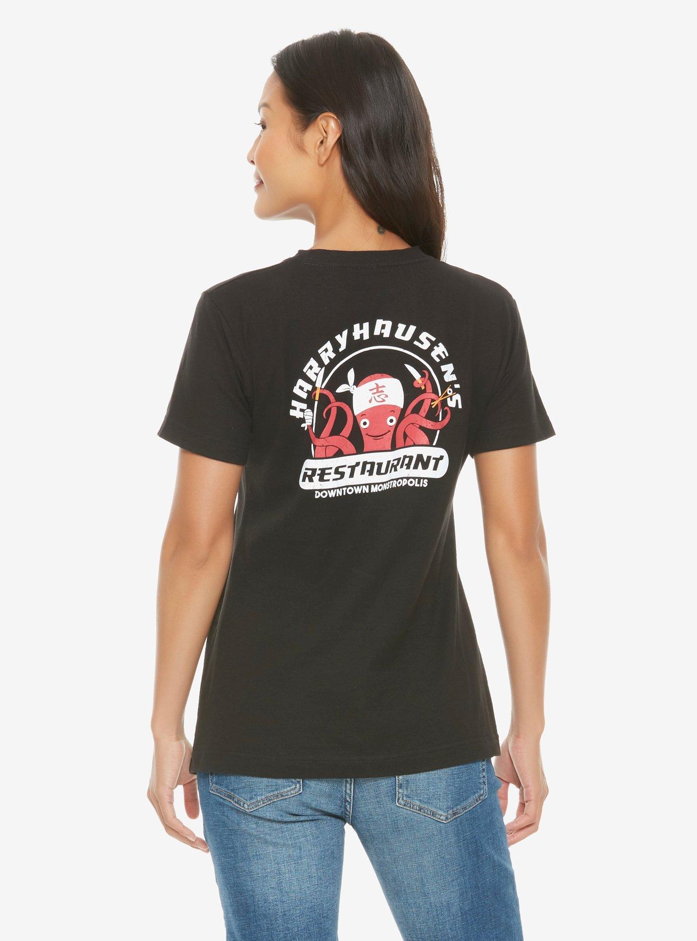 Disney Pixar Monsters Inc. Harry Hausen's Womens Tee - BoxLunch Exclusive, , alternate