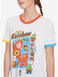 Sanrio x 64 Colors Deery-Lou Womens Ringer Tee - BoxLunch Exclusive, , alternate