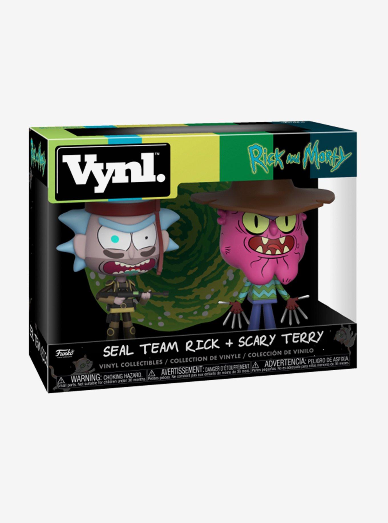Funko Vynl. Rick And Morty Seal Team Rick & Scary Terry Vinyl Figures, , alternate