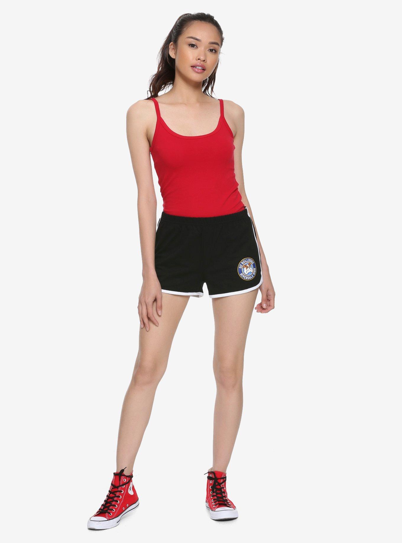 Riverdale High School Bulldog Girls Shorts Hot Topic Exclusive, , alternate