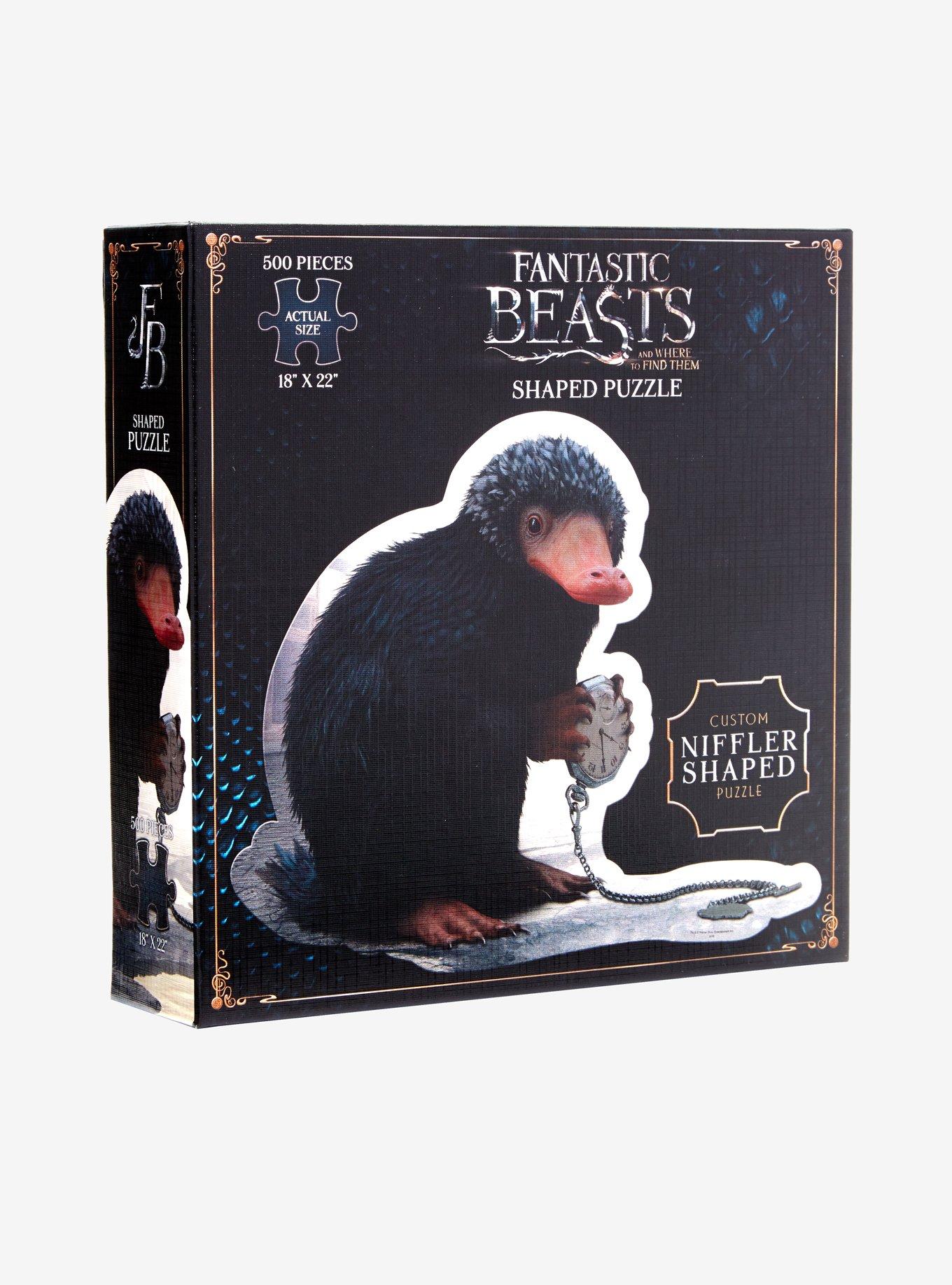 Fantastic Beasts And Where To Find Them Niffler Shaped Puzzle, , alternate