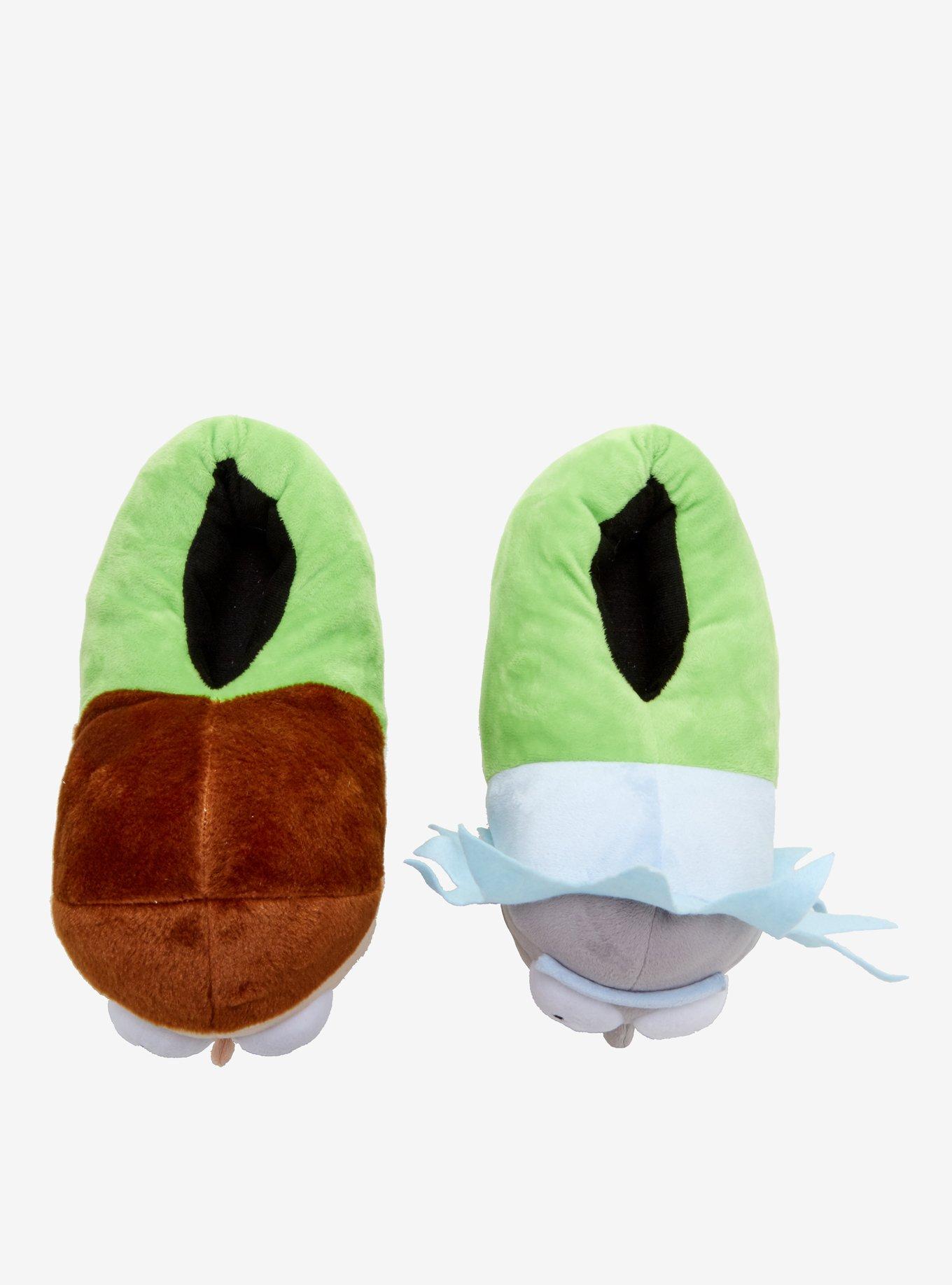 Rick And Morty Plush Slippers, MULTI, alternate