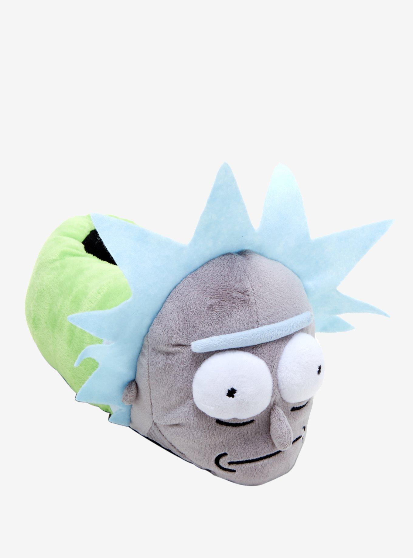 Rick And Morty Plush Slippers, MULTI, alternate