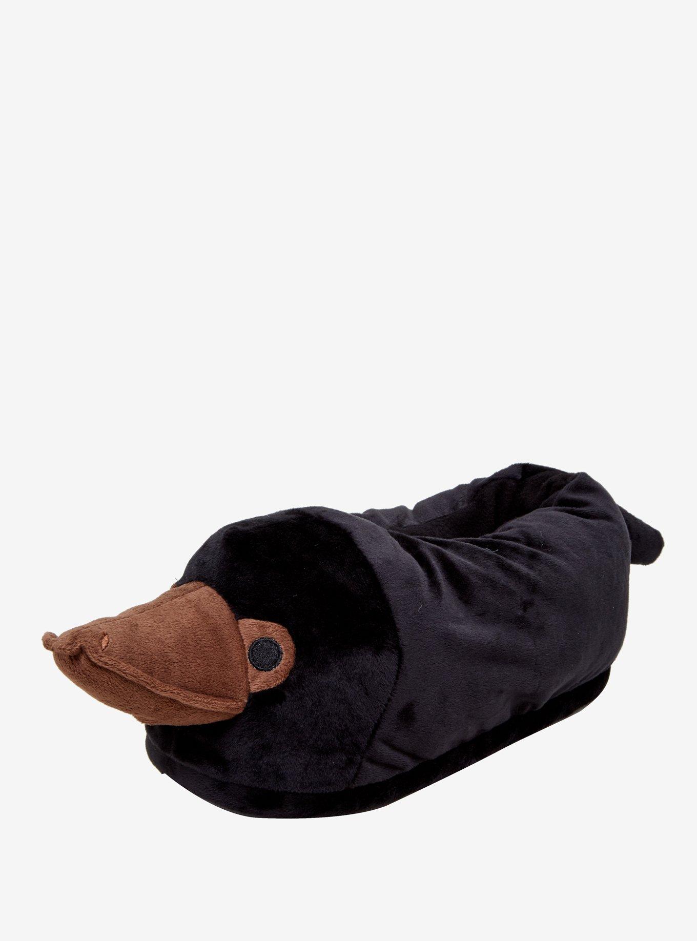 Fantastic Beasts: The Crimes of Grindelwald Niffler Cozy Slippers, BROWN, alternate