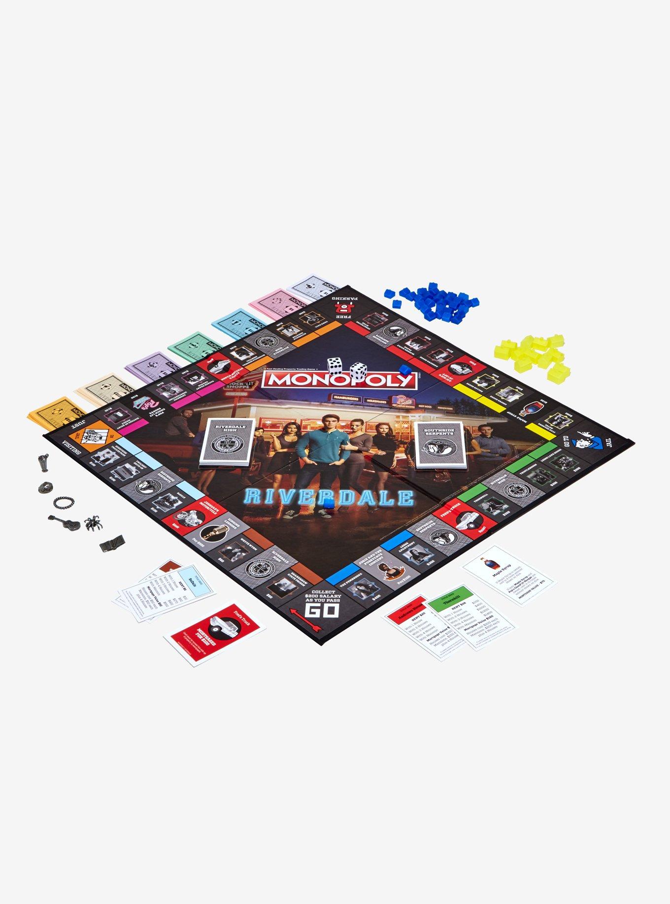 Riverdale Monopoly Board Game Hot Topic Exclusive, , alternate