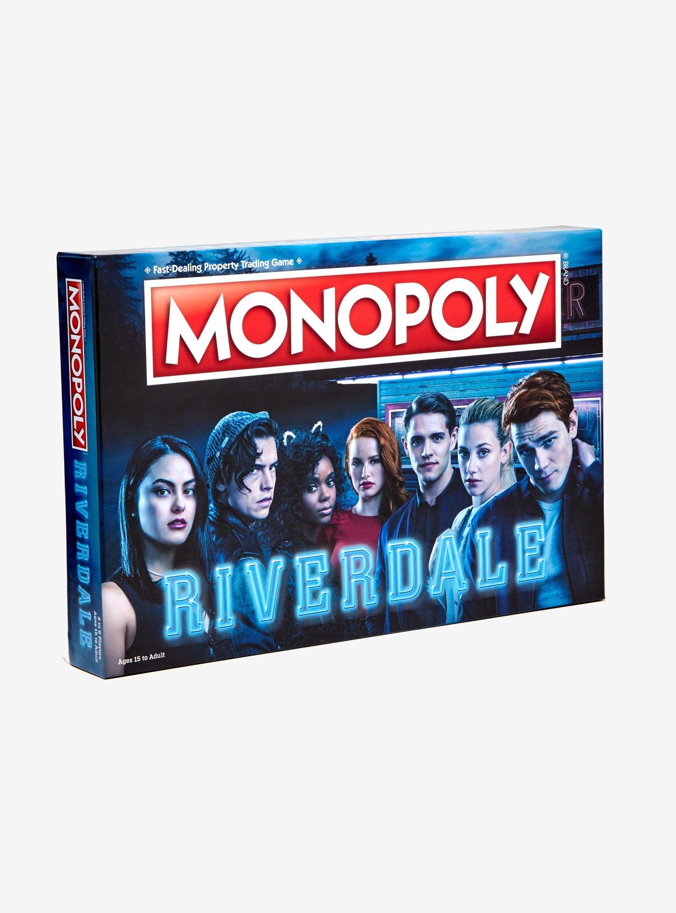Riverdale Monopoly Board Game Hot Topic Exclusive, , alternate
