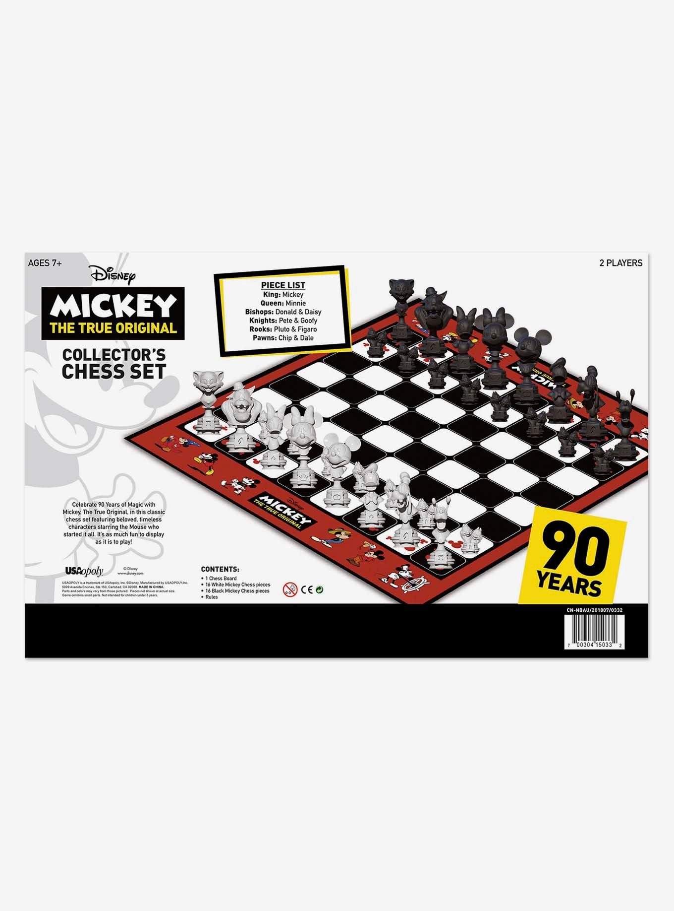 Disney Mickey Mouse 90th Anniversary Chess Set, , alternate