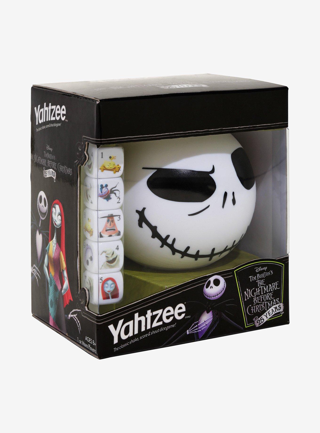 The Nightmare Before Christmas 25th Anniversary Edition Yahtzee Game, , alternate