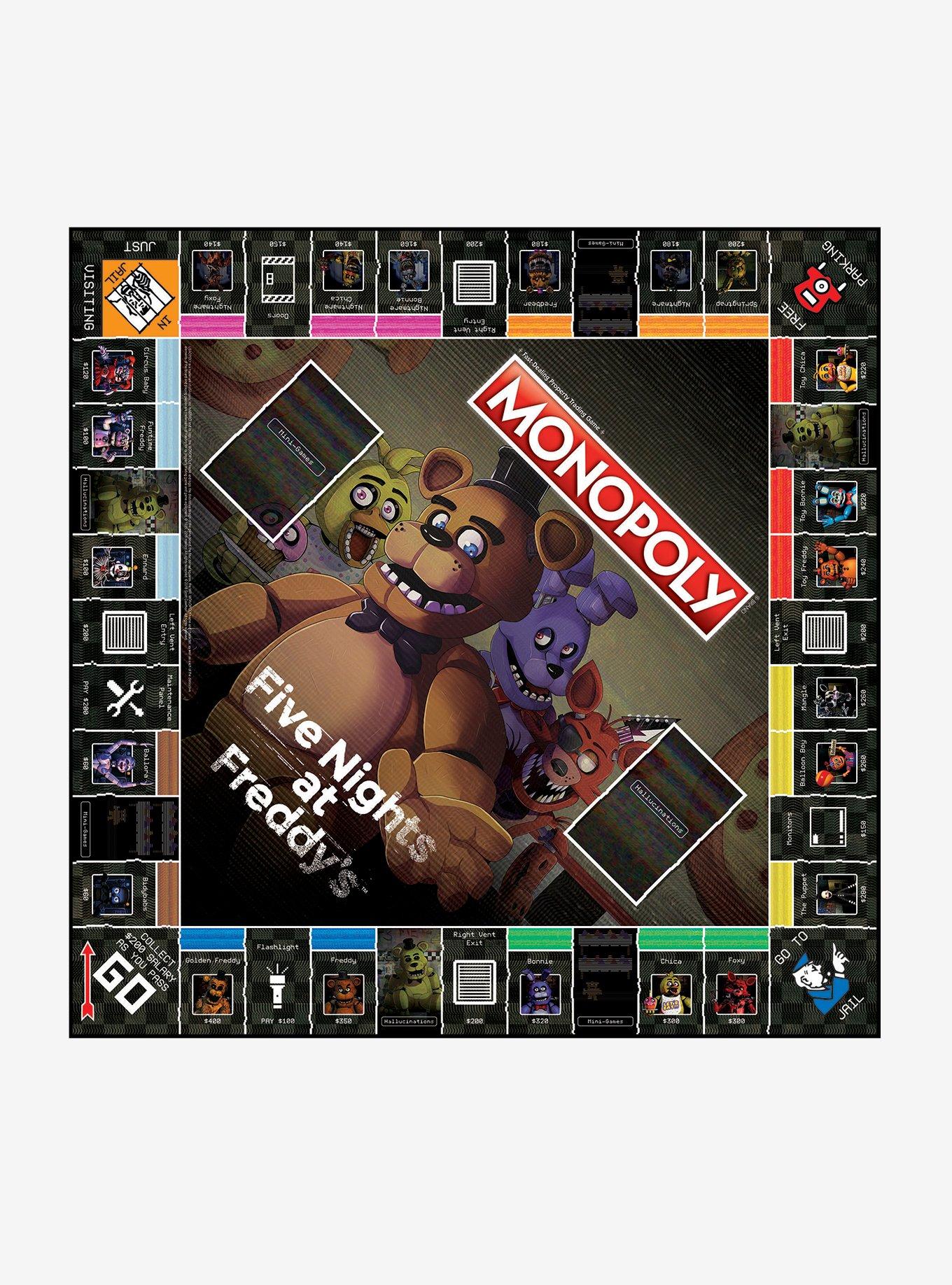 Five Nights At Freddy's Edition Monopoly Board Game, , alternate