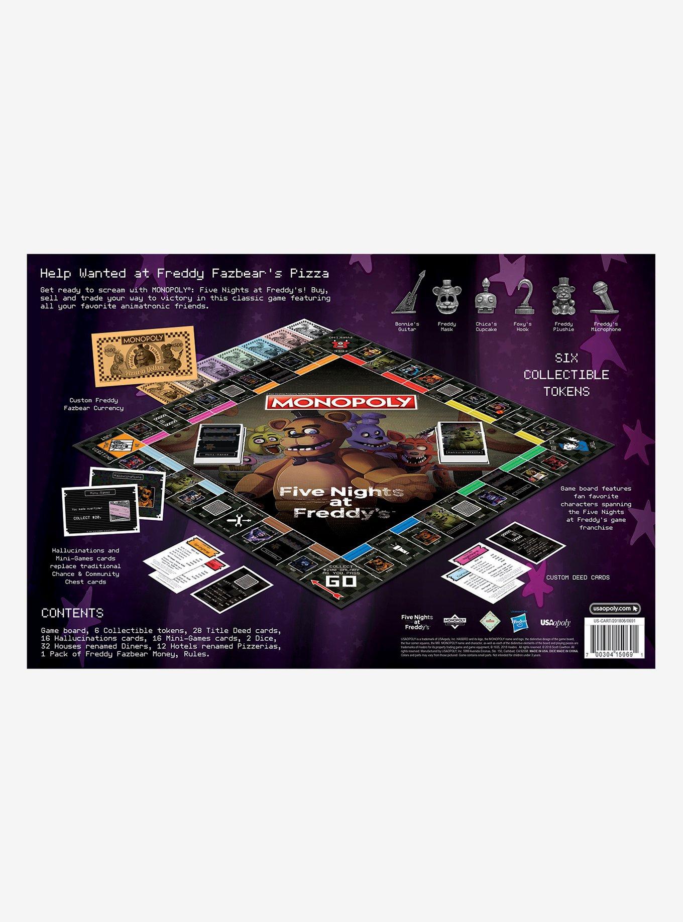 Five Nights At Freddy's Edition Monopoly Board Game, , alternate