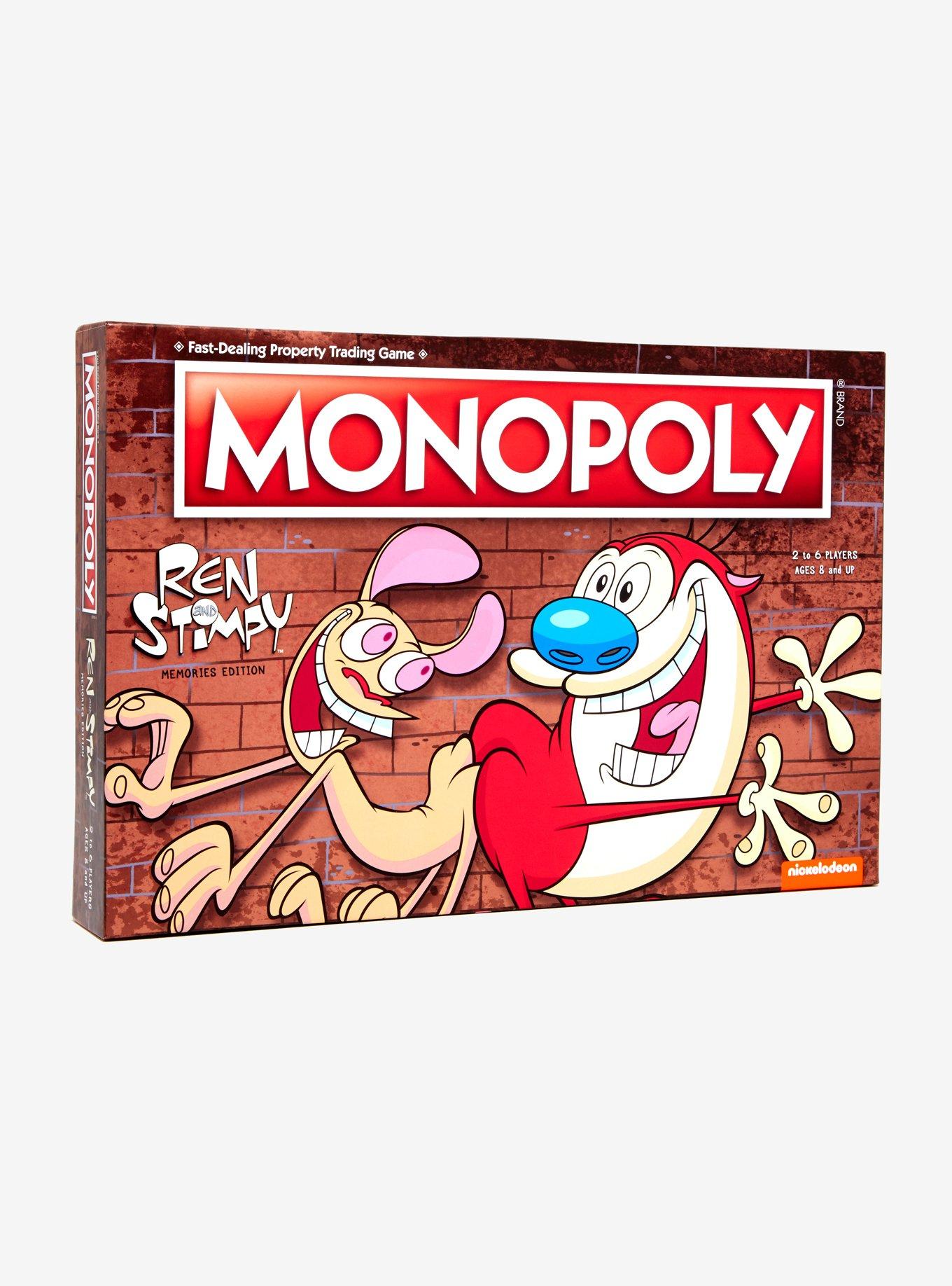 The Ren And Stimpy Show Memories Edition Monopoly Board Game, , alternate