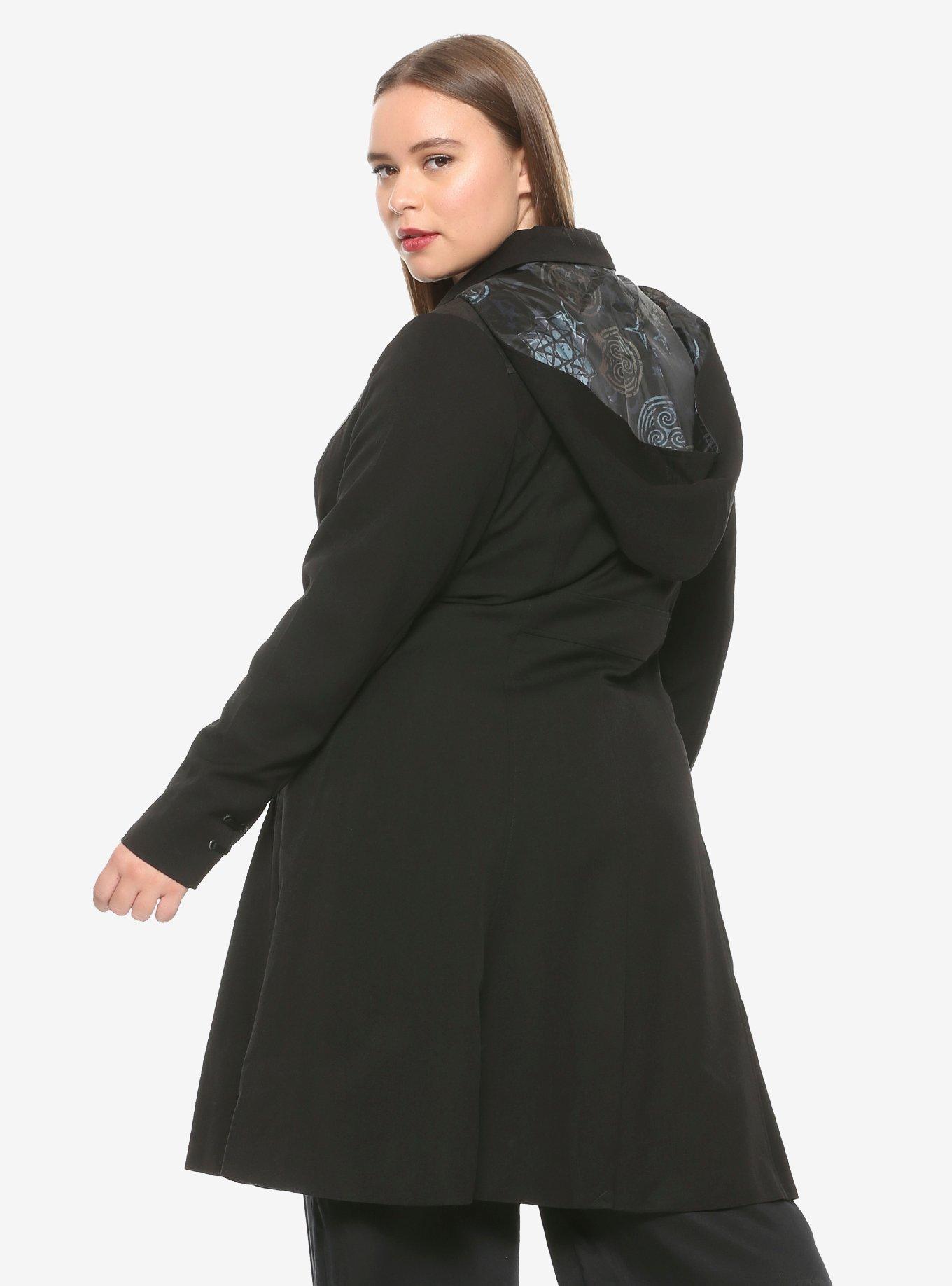 Harry Potter Deathly Hallows Girls Coat Plus Size, , alternate