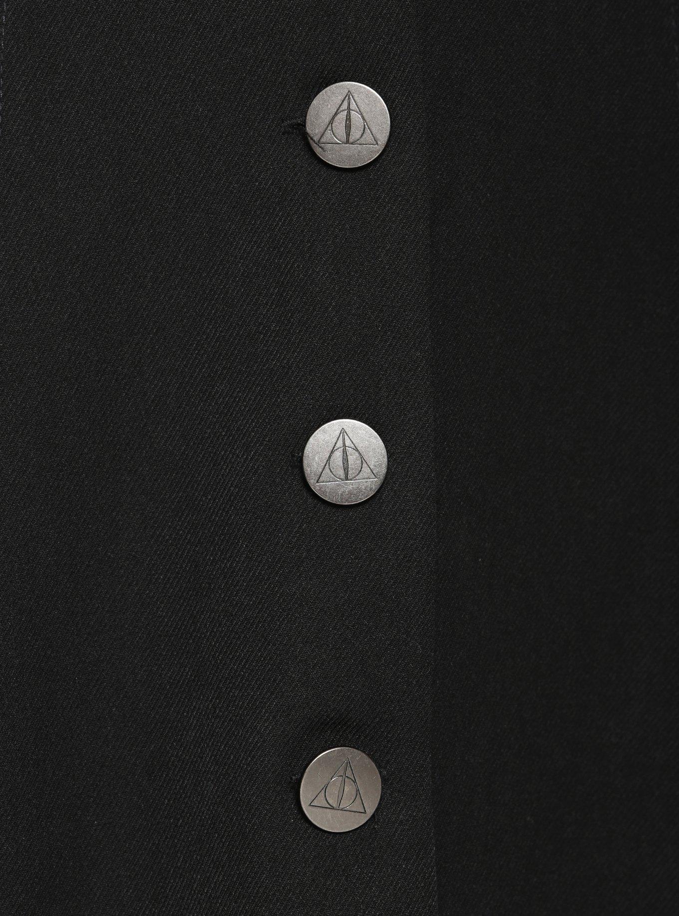 Harry Potter Deathly Hallows Girls Coat Plus Size, , alternate