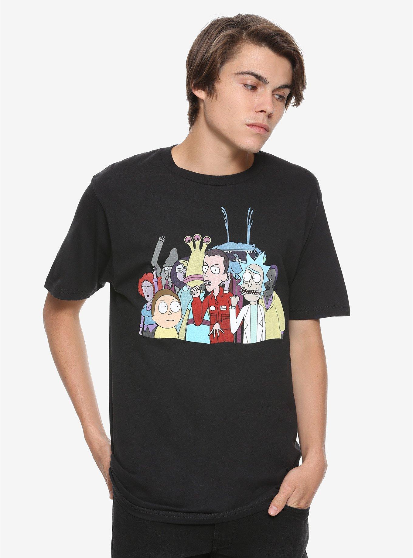 Rick And Morty Logic Mash-Up T-Shirt, , alternate