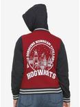 Harry Potter Hogwarts Varsity Girls Jacket Plus Size, , alternate