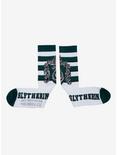 Harry Potter Slytherin Striped Crew Socks, , alternate