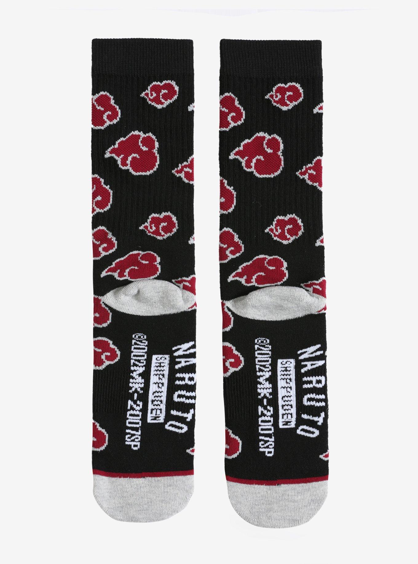 Naruto Shippuden Akatsuki Crew Socks, , alternate