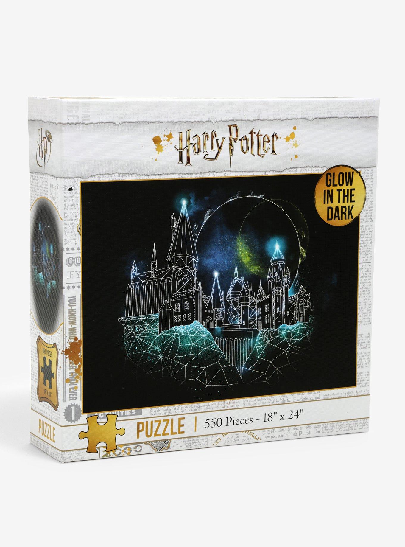 Harry Potter Glow-In-The-Dark Hogwarts Puzzle, , alternate