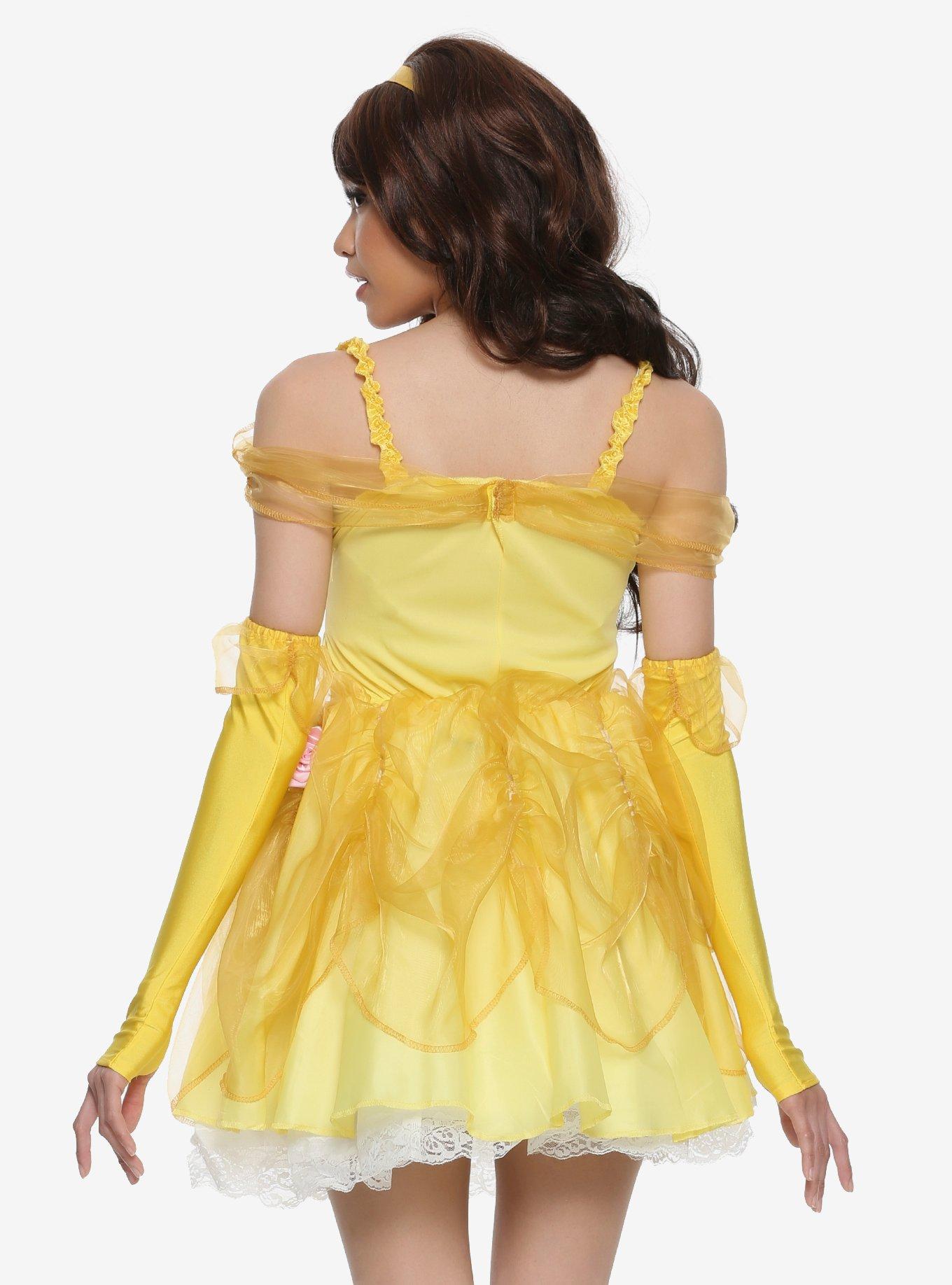 Disney Princess Beauty And The Beast Belle Deluxe Costume, MULTI, alternate