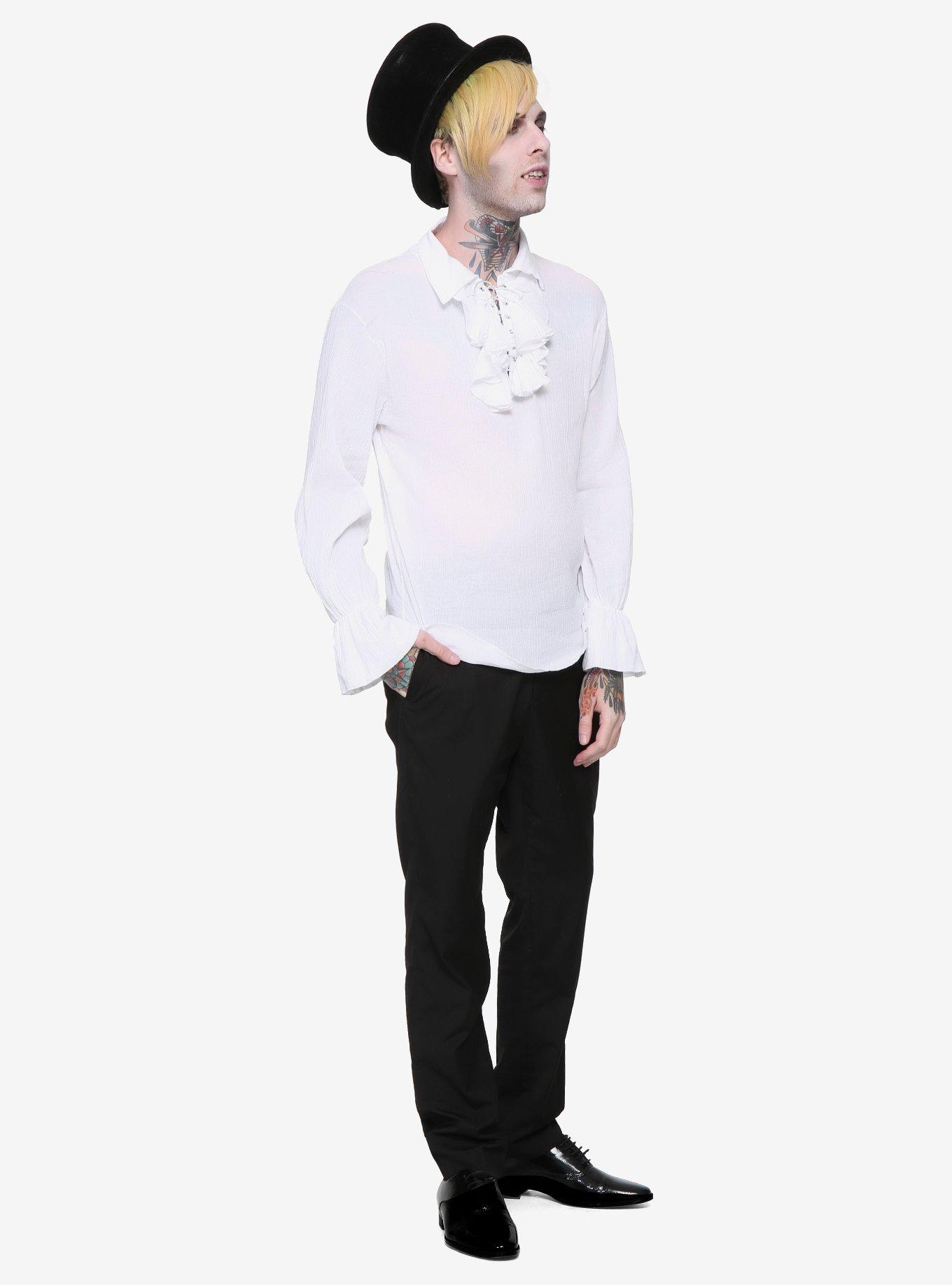 Rubie's White Ruffle Pirate Shirt - Men | Best Price and Reviews | Zulily