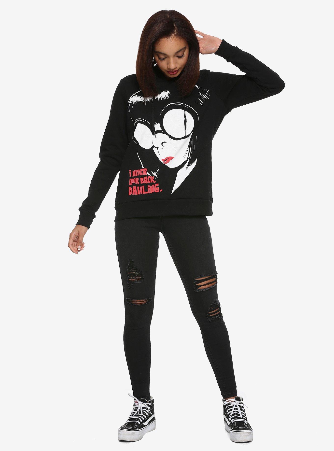 Disney Pixar The Incredibles Edna Mode Girls Hoodie, , alternate