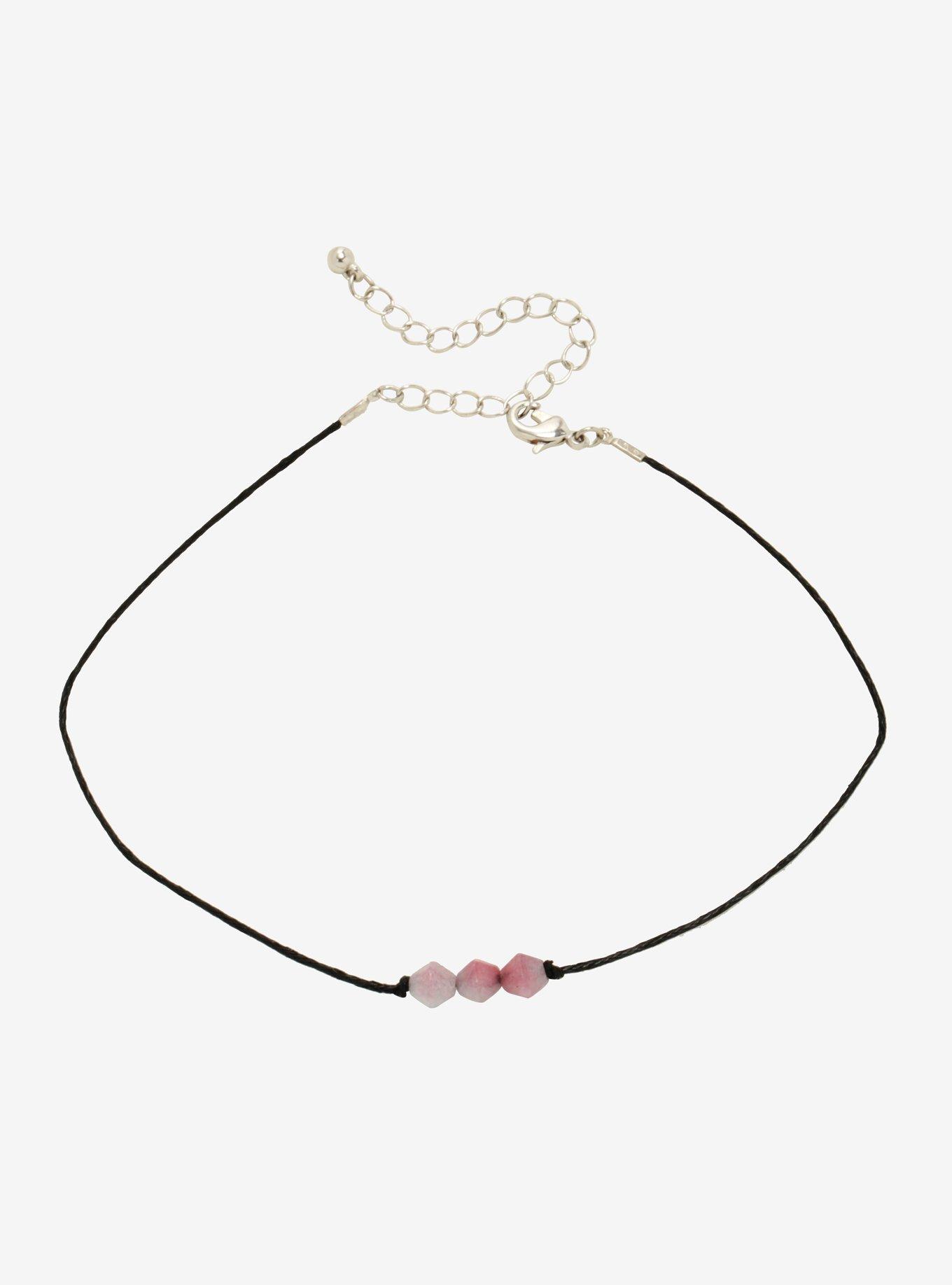 Bloodstone Cord Choker, , alternate