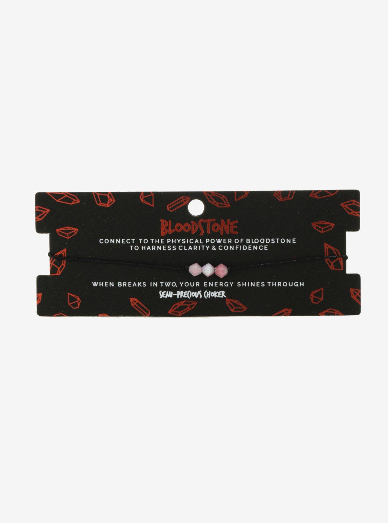 Bloodstone Cord Choker, , alternate