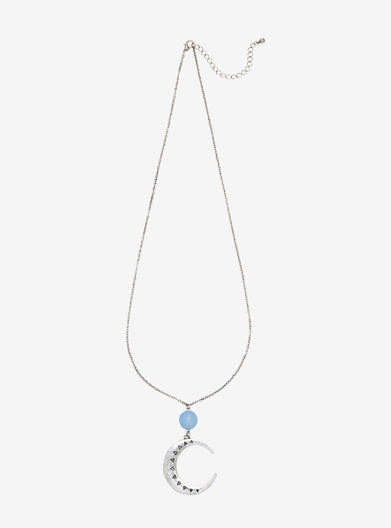 Blackheart Moonstone Necklace, , alternate
