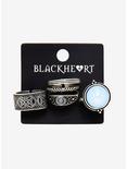 Blackheart Celtic Moonstone Ring Set, , alternate