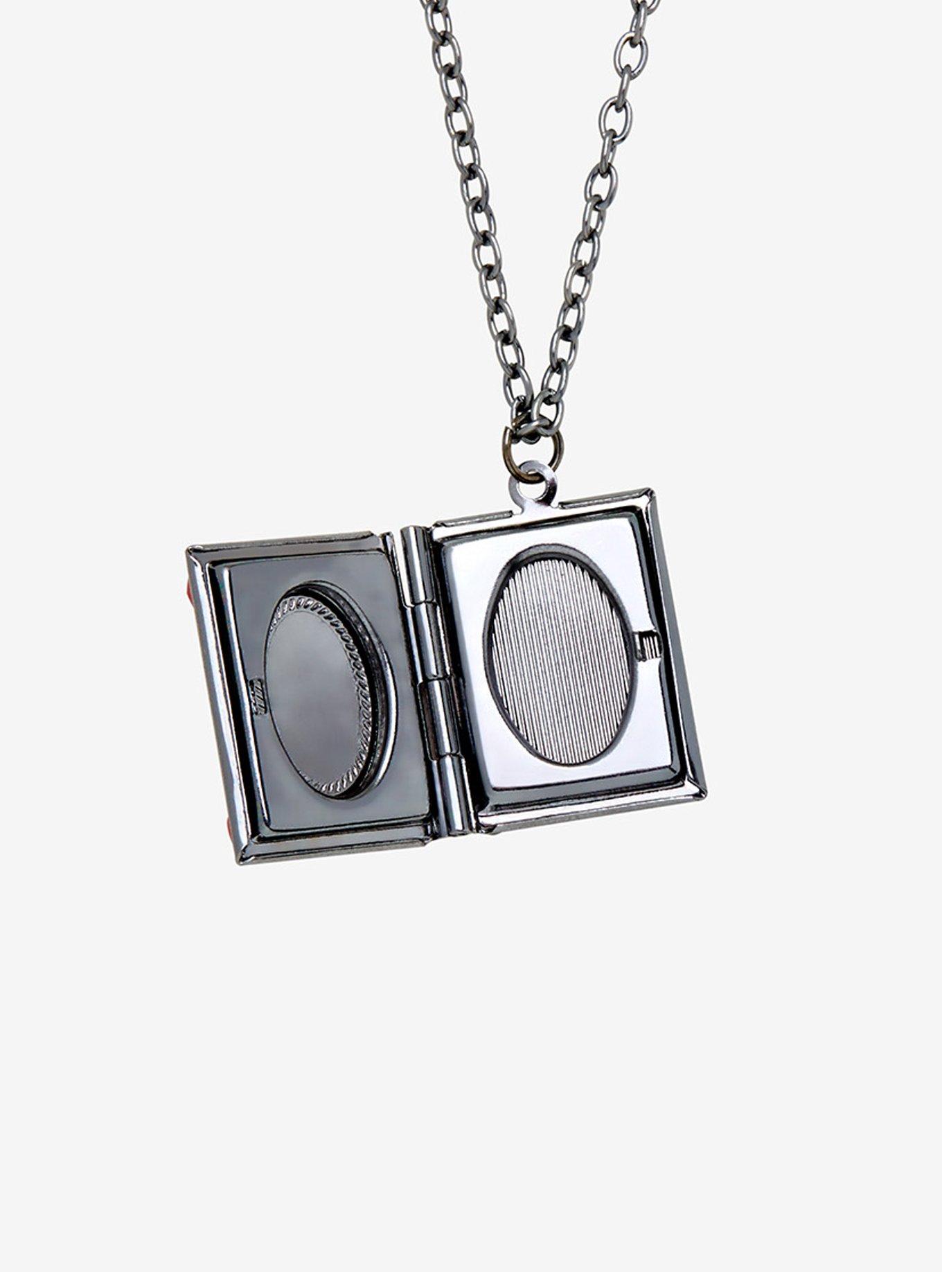 Dragon's Eye Locket Necklace, , alternate