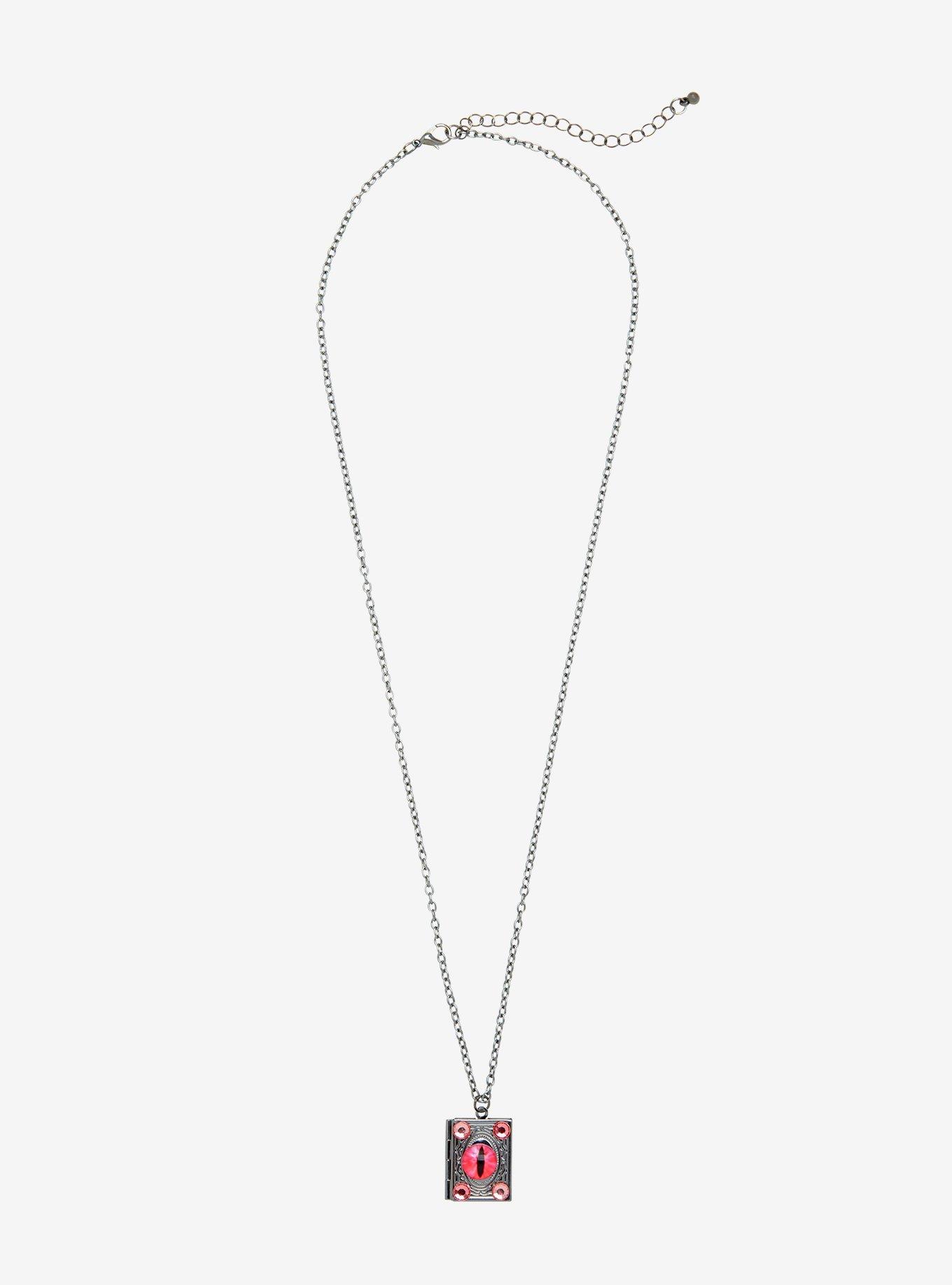Dragon's Eye Locket Necklace, , alternate