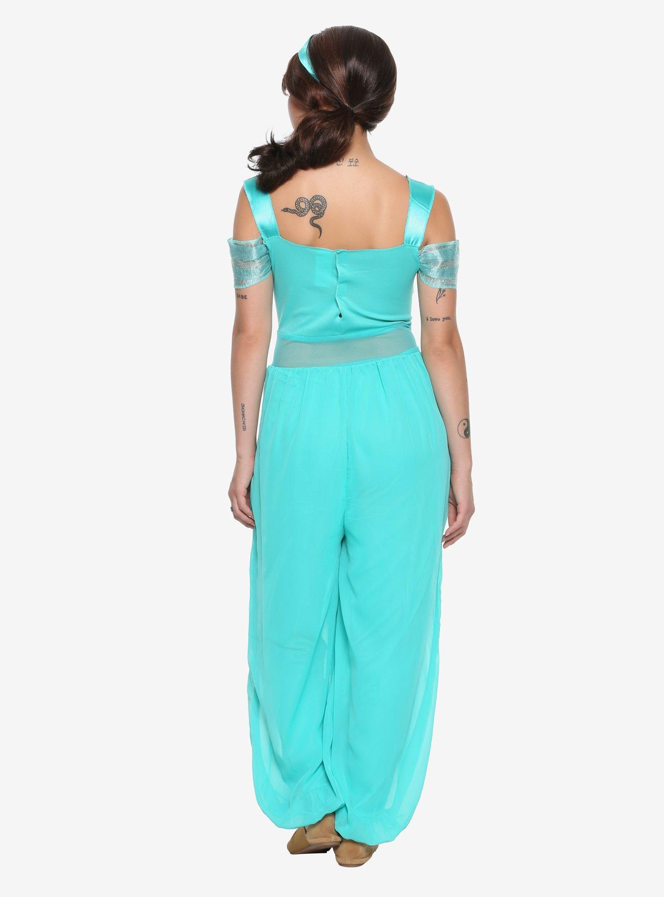 Disney Aladdin Princess Jasmine Deluxe Costume, MULTI, alternate