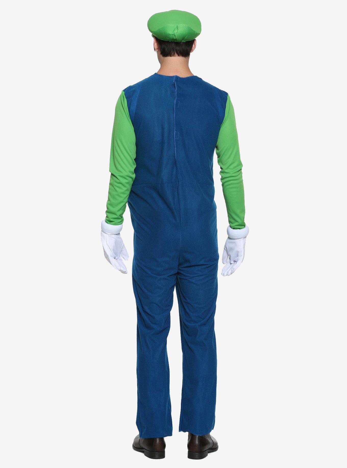 Super Mario Bros. Luigi Deluxe Costume, , alternate