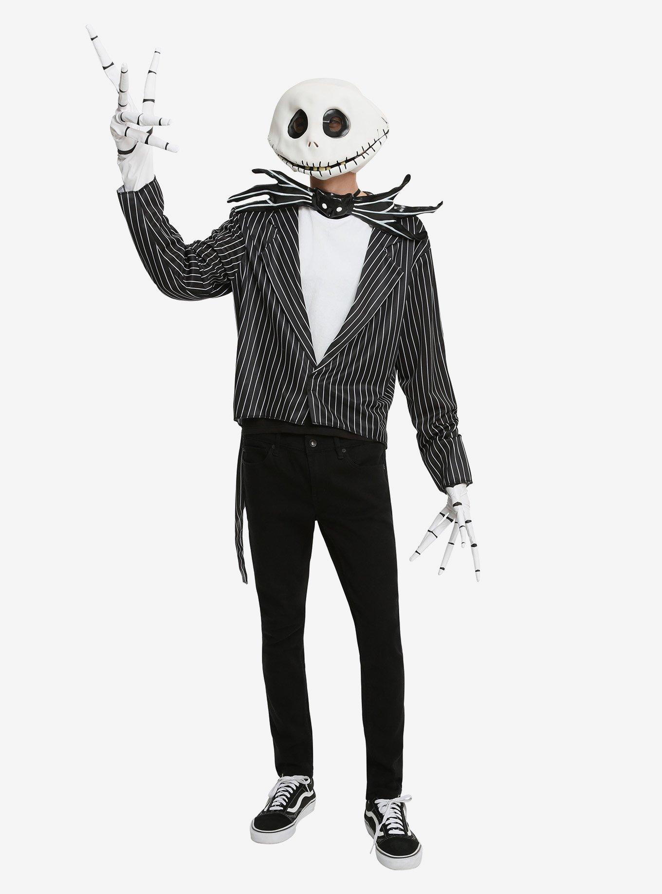 The Nightmare Before Christmas Jack Skellington Gloves, , alternate