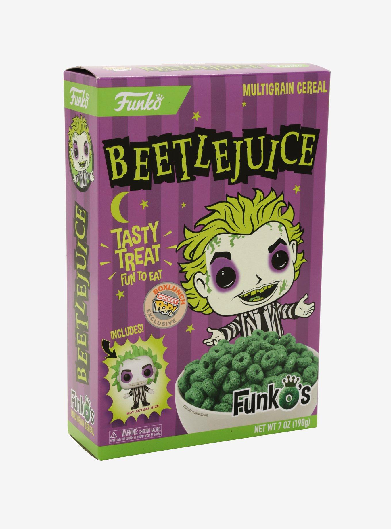 Funko Beetlejuice FunkO's Cereal With Pocket Pop! Beetlejuice Cereal - BoxLunch Exclusive, , alternate