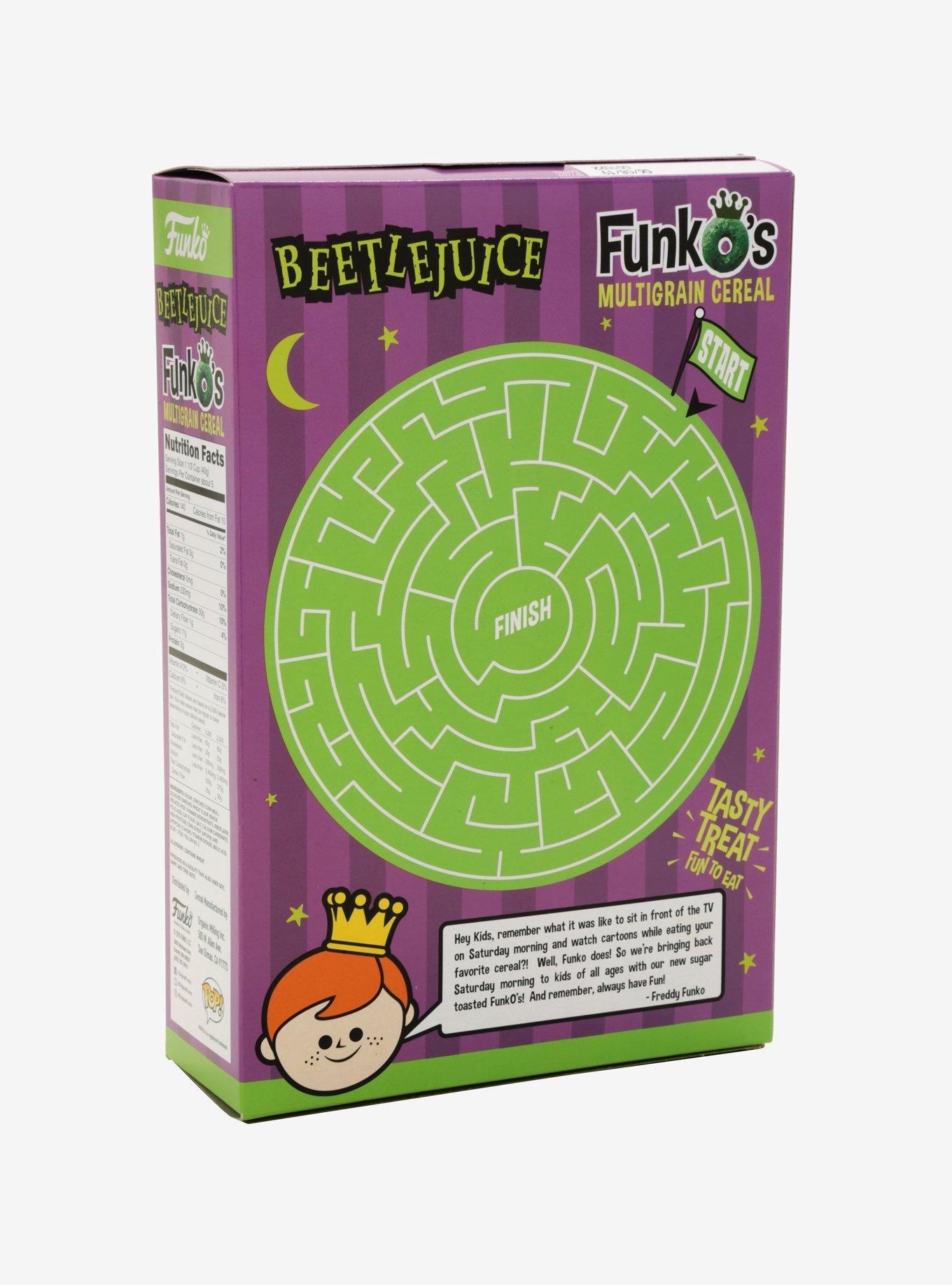 Funko Beetlejuice FunkO's Cereal With Pocket Pop! Beetlejuice Cereal - BoxLunch Exclusive, , alternate