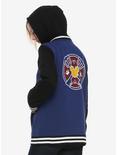 Disney Kingdom Hearts Girls Varsity Jacket, BLUE, alternate