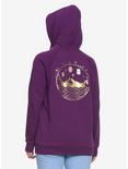Disney Tangled Purple & Gold Lace-Up Girls Hoodie, PURPLE, alternate