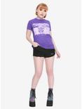 Fall Out Boy Scribble Photo Girls T-Shirt, PURPLE, alternate