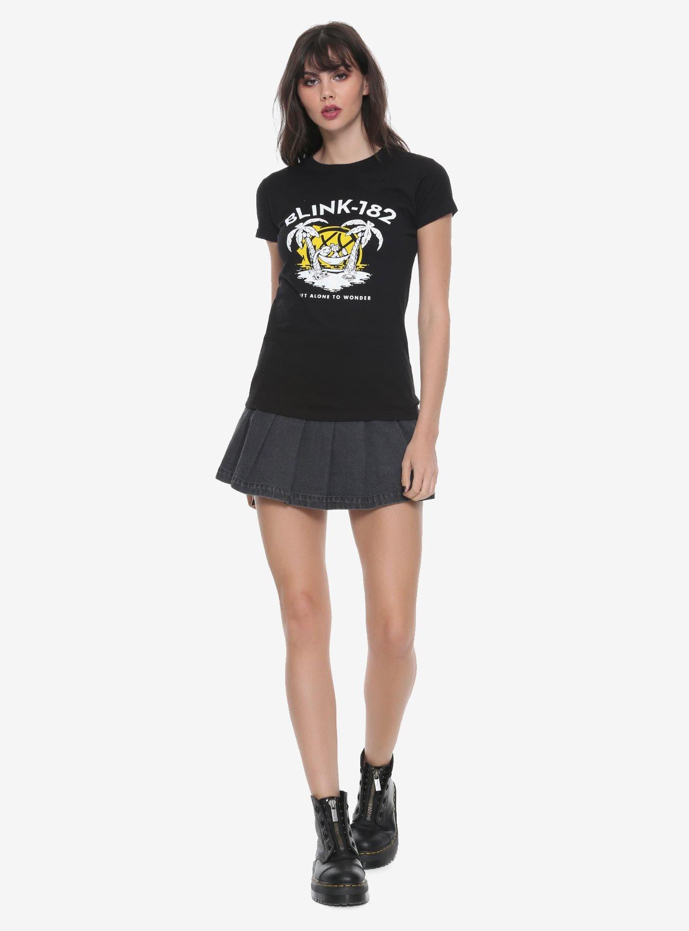 Blink-182 Left Alone Island Girls T-Shirt, , alternate