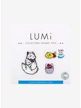 Lumi Sassy Cat Collectible Enamel Pin Set, , alternate