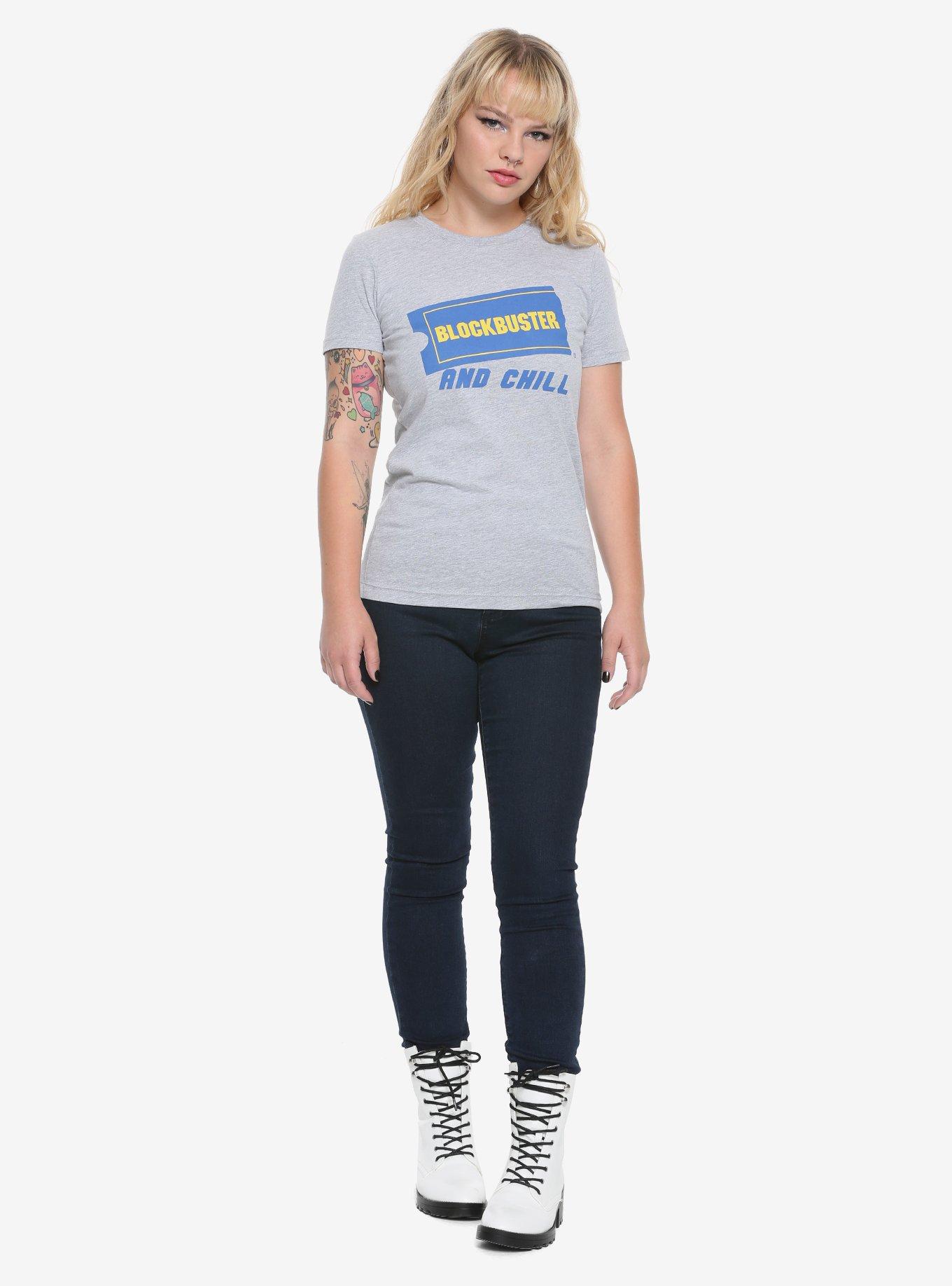 Blockbuster And Chill Girls T-Shirt, , alternate - view 2