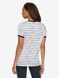 Corgi Cuties Striped Girls T-shirt, , alternate