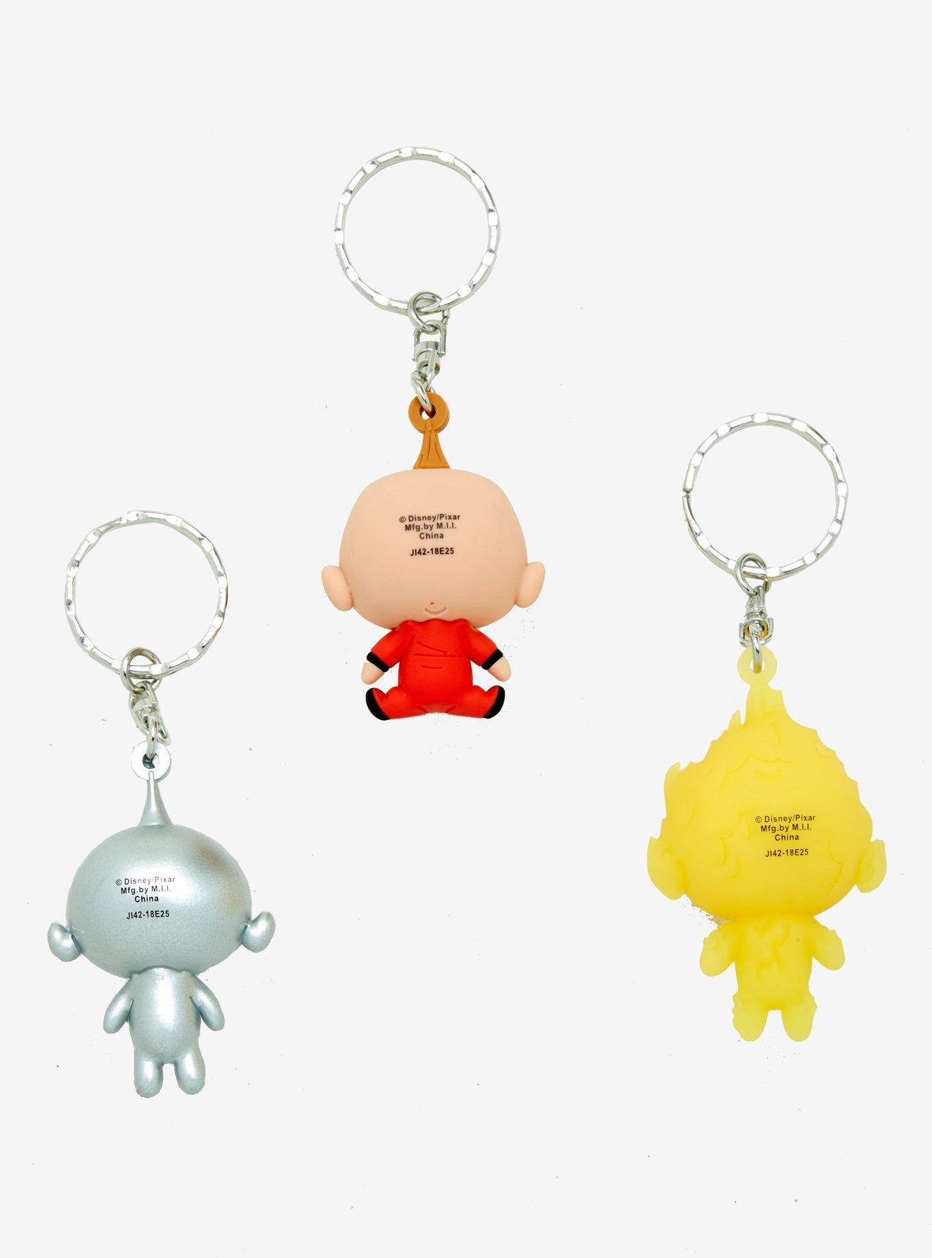 Disney Pixar Incredibles 2 Jack-Jack Key Chain Set 2018 Summer Convention Exclusive, , alternate