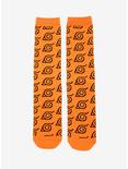 Naruto Shippuden Konoha Allover Print Socks, , alternate