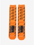 Naruto Shippuden Konoha Allover Print Socks, , alternate