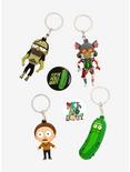 Rick And Morty Figural Key Chain Set - 2018 Summer Convention Exclusive, , alternate