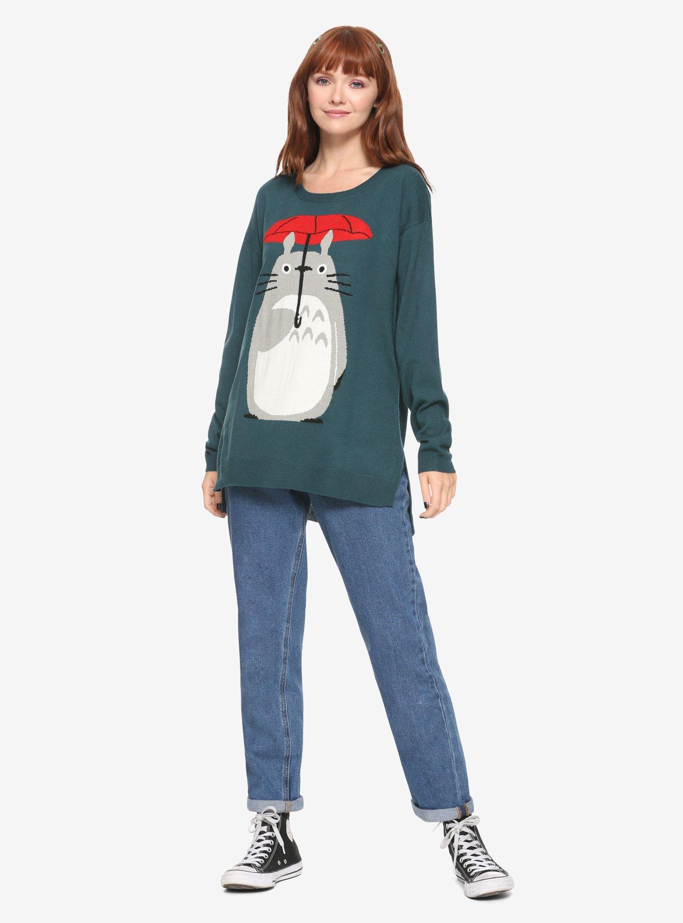 Her Universe Studio Ghibli My Neighbor Totoro Intarsia Totoro Girls Sweater, , alternate